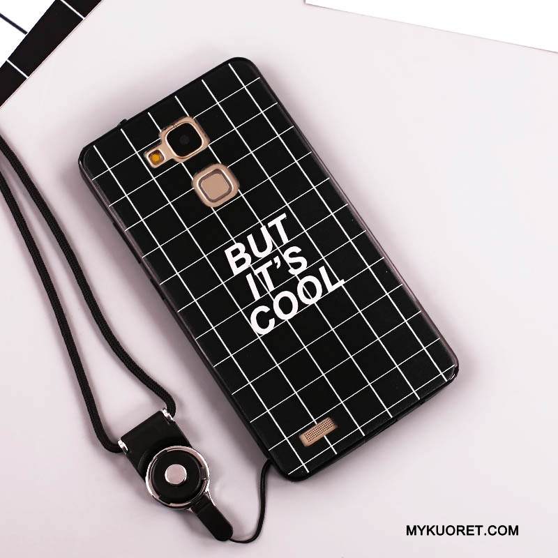 Kuori Huawei Ascend Mate 7 Laukut Trendi Murtumaton, Kotelo Huawei Ascend Mate 7 Valkoinen Puhelimen Kuoret