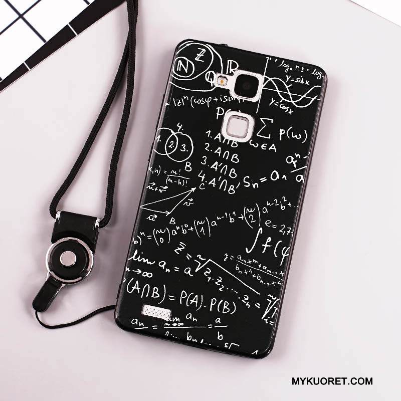 Kuori Huawei Ascend Mate 7 Laukut Trendi Murtumaton, Kotelo Huawei Ascend Mate 7 Valkoinen Puhelimen Kuoret