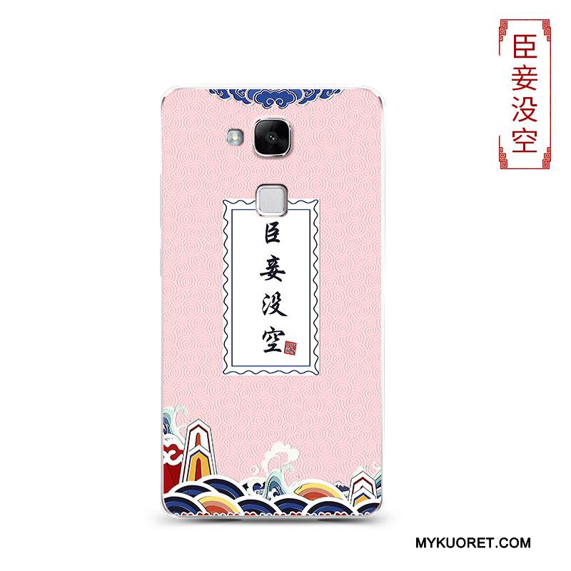 Kuori Huawei Ascend Mate 7 Pehmeä Neste Läpinäkyvä Punainen, Kotelo Huawei Ascend Mate 7 Silikoni Murtumaton Trendi