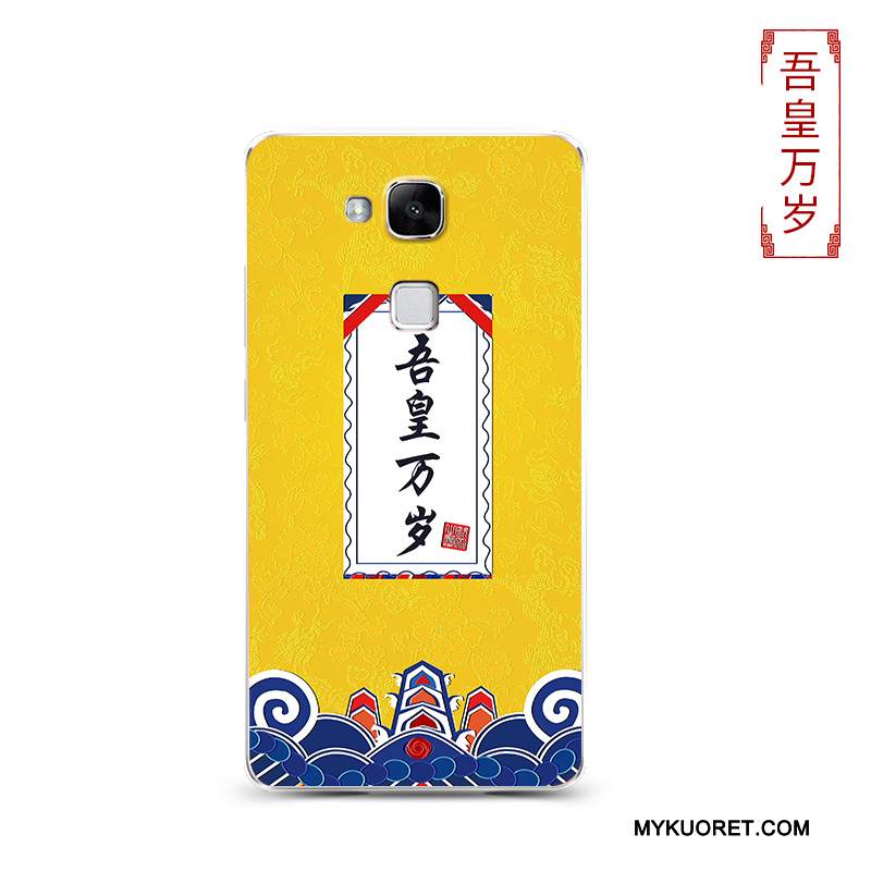 Kuori Huawei Ascend Mate 7 Pehmeä Neste Läpinäkyvä Punainen, Kotelo Huawei Ascend Mate 7 Silikoni Murtumaton Trendi