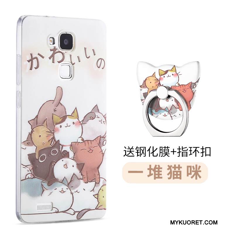 Kuori Huawei Ascend Mate 7 Silikoni Jauhe Takakansi, Kotelo Huawei Ascend Mate 7 Suojaus Ultra Murtumaton