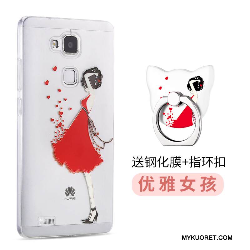 Kuori Huawei Ascend Mate 7 Silikoni Jauhe Takakansi, Kotelo Huawei Ascend Mate 7 Suojaus Ultra Murtumaton