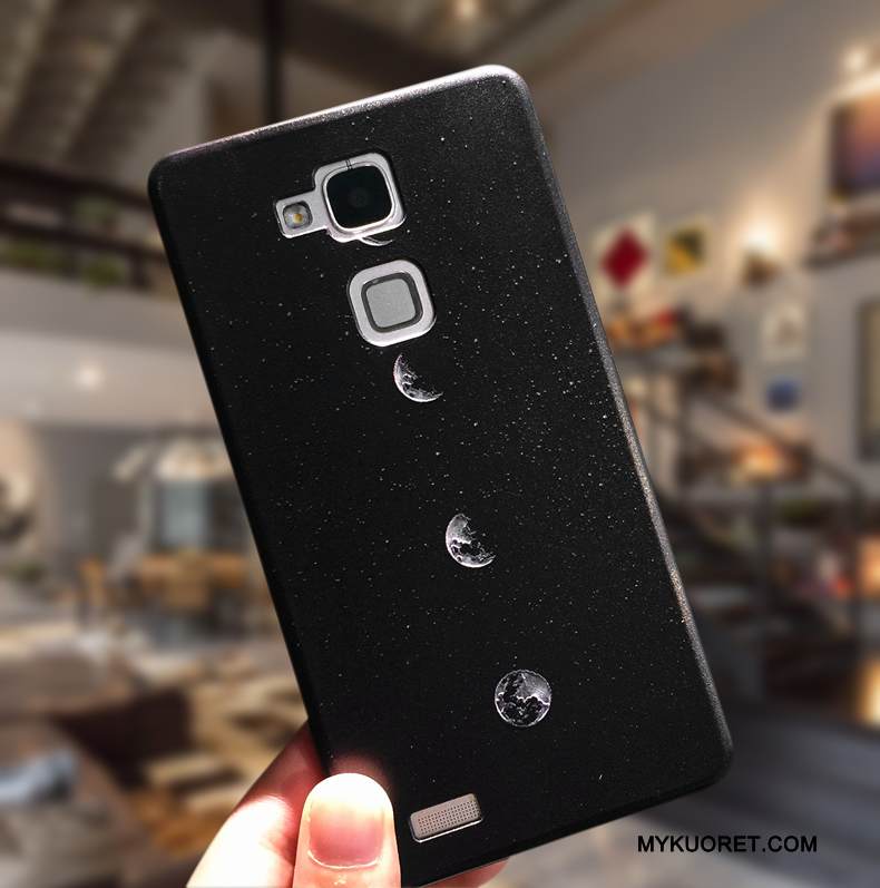 Kuori Huawei Ascend Mate 7 Silikoni Persoonallisuus Puhelimen Kuoret, Kotelo Huawei Ascend Mate 7 Monivärinen Murtumaton Trendi