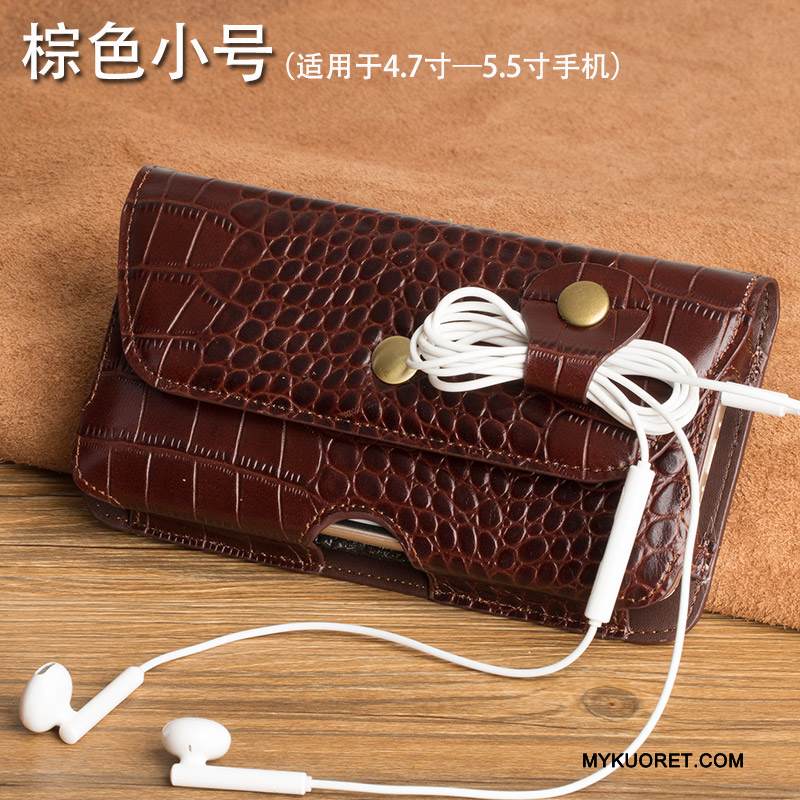 Kuori Huawei Ascend Mate 7 Suojaus Puhelimen Kuoret Musta, Kotelo Huawei Ascend Mate 7 Nahka