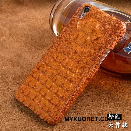 Kuori Huawei Ascend Mate 7 Ylellisyys Kova Krokotiili, Kotelo Huawei Ascend Mate 7 Nahka Muokata Puhelimen Kuoret