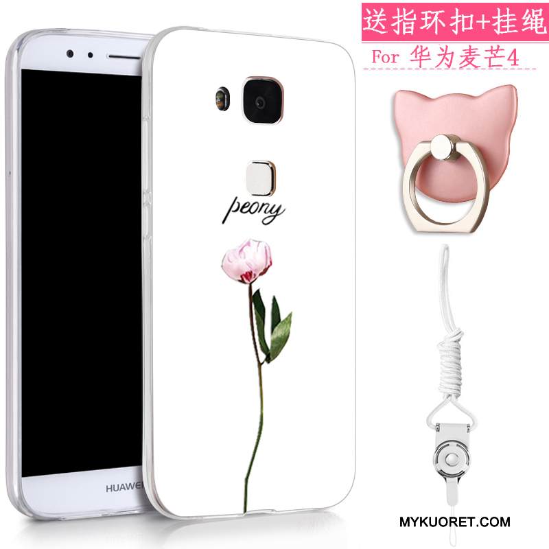 Kuori Huawei G7 Plus Laukut Keltainen Ihana, Kotelo Huawei G7 Plus Silikoni Ripustettavat Koristeet Trendi