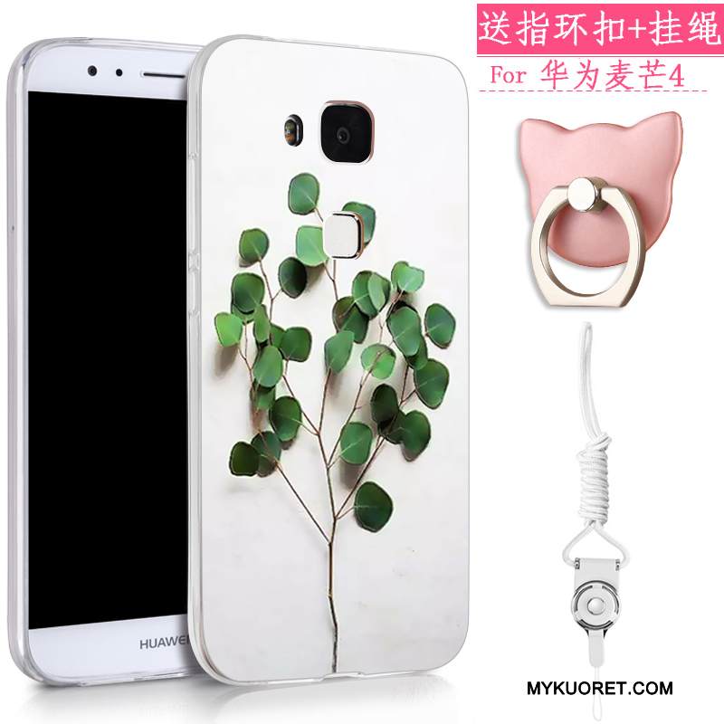 Kuori Huawei G7 Plus Laukut Keltainen Ihana, Kotelo Huawei G7 Plus Silikoni Ripustettavat Koristeet Trendi