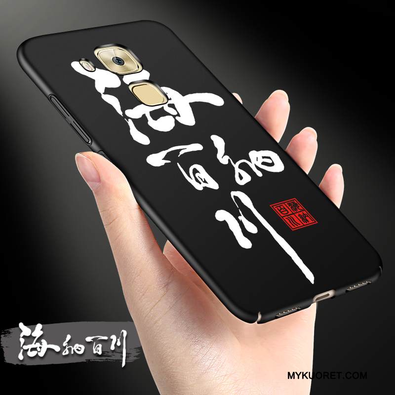 Kuori Huawei G7 Plus Laukut Musta Puhelimen Kuoret, Kotelo Huawei G7 Plus Silikoni Murtumaton Trendi