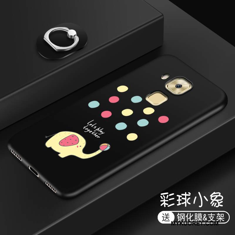 Kuori Huawei G7 Plus Luova Ihana Murtumaton, Kotelo Huawei G7 Plus Silikoni Persoonallisuus Vihreä