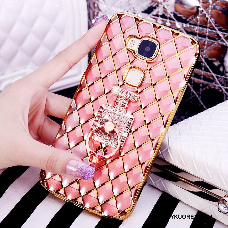 Kuori Huawei G7 Plus Luova Kulta Puhelimen Kuoret, Kotelo Huawei G7 Plus Pehmeä Neste Ohut Ultra