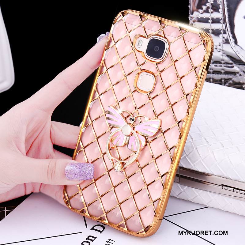 Kuori Huawei G7 Plus Luova Kulta Puhelimen Kuoret, Kotelo Huawei G7 Plus Pehmeä Neste Ohut Ultra