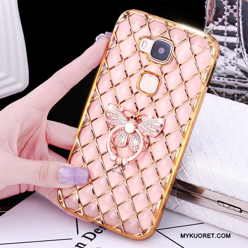 Kuori Huawei G7 Plus Luova Kulta Puhelimen Kuoret, Kotelo Huawei G7 Plus Pehmeä Neste Ohut Ultra