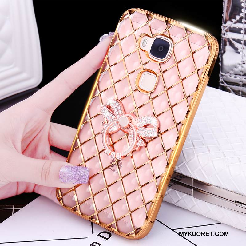 Kuori Huawei G7 Plus Luova Kulta Puhelimen Kuoret, Kotelo Huawei G7 Plus Pehmeä Neste Ohut Ultra