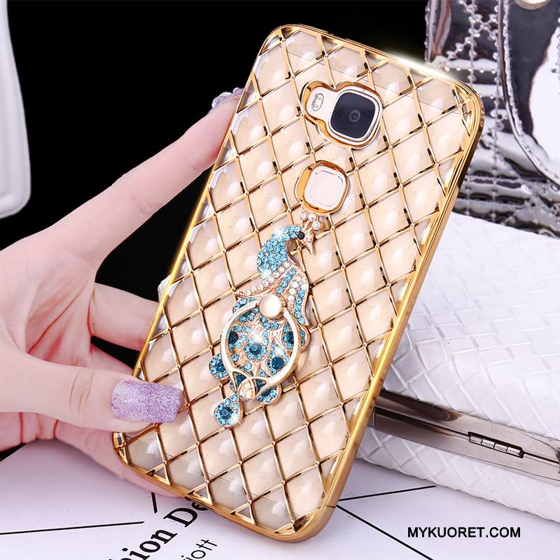 Kuori Huawei G7 Plus Luova Kulta Puhelimen Kuoret, Kotelo Huawei G7 Plus Pehmeä Neste Ohut Ultra