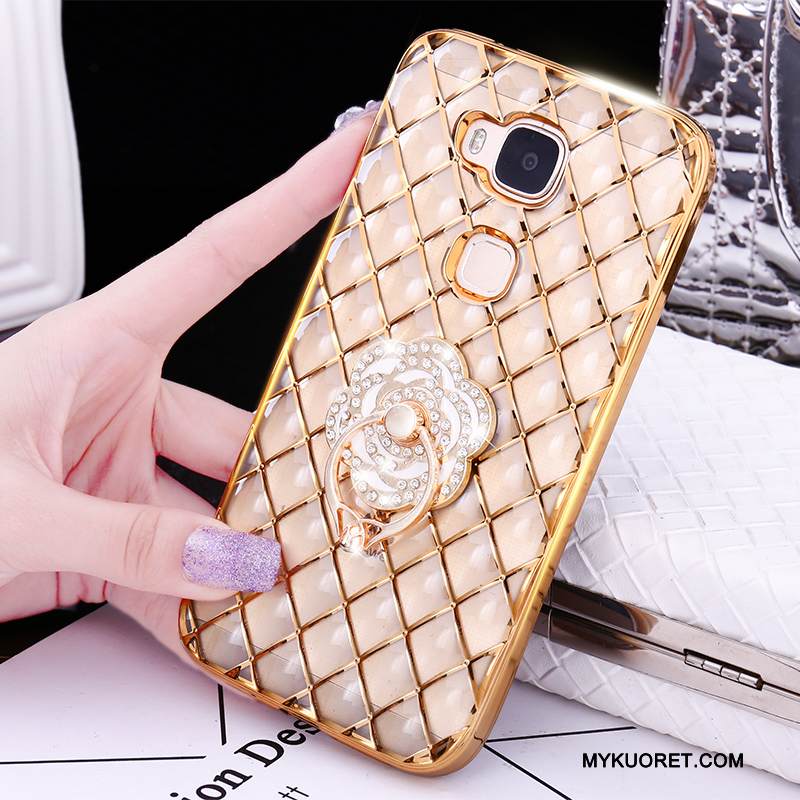 Kuori Huawei G7 Plus Luova Kulta Puhelimen Kuoret, Kotelo Huawei G7 Plus Pehmeä Neste Ohut Ultra