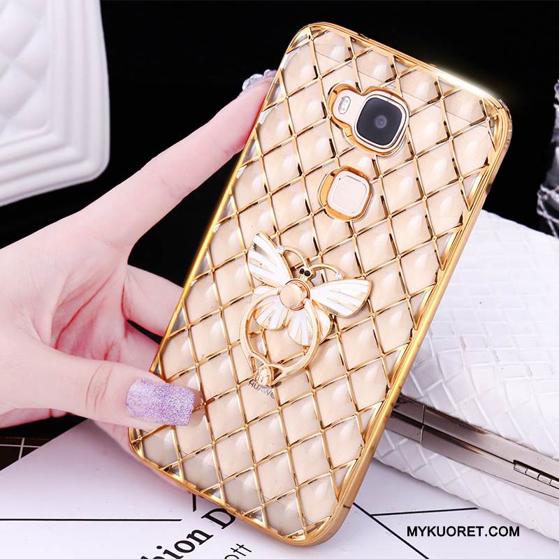 Kuori Huawei G7 Plus Luova Kulta Puhelimen Kuoret, Kotelo Huawei G7 Plus Pehmeä Neste Ohut Ultra