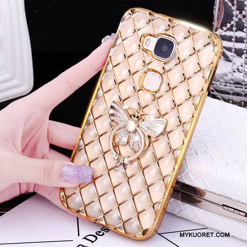 Kuori Huawei G7 Plus Luova Kulta Puhelimen Kuoret, Kotelo Huawei G7 Plus Pehmeä Neste Ohut Ultra