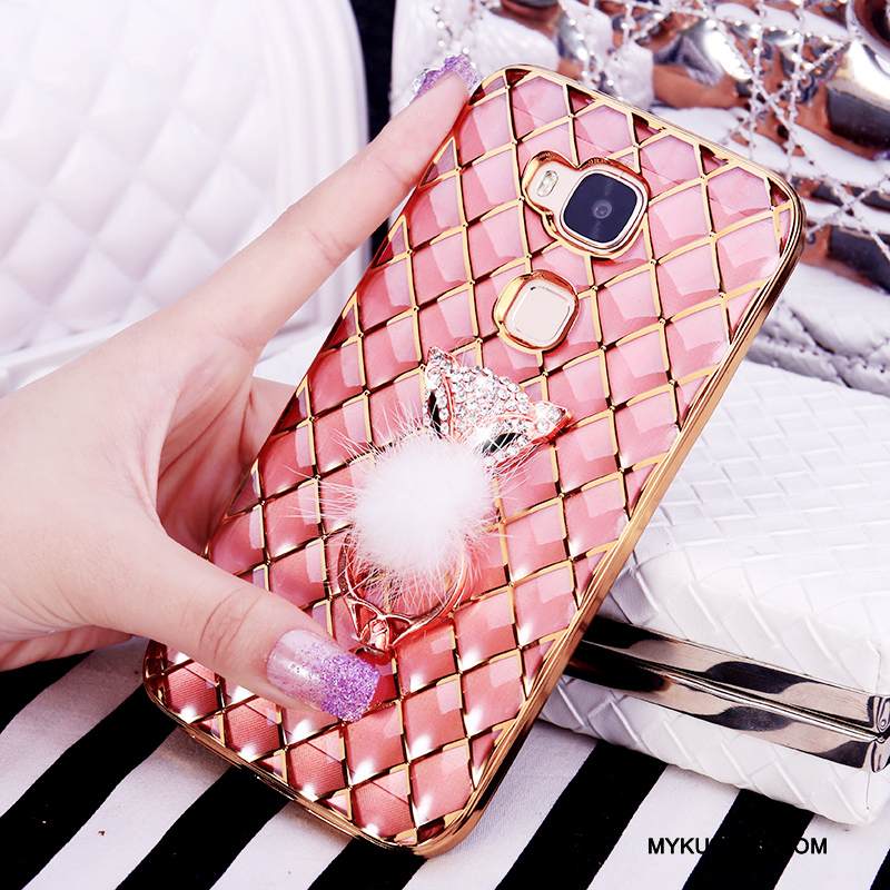 Kuori Huawei G7 Plus Luova Kulta Puhelimen Kuoret, Kotelo Huawei G7 Plus Pehmeä Neste Ohut Ultra