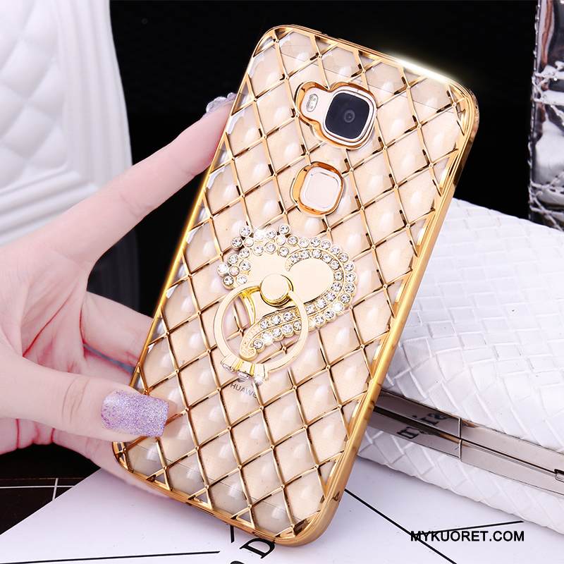 Kuori Huawei G7 Plus Luova Kulta Puhelimen Kuoret, Kotelo Huawei G7 Plus Pehmeä Neste Ohut Ultra