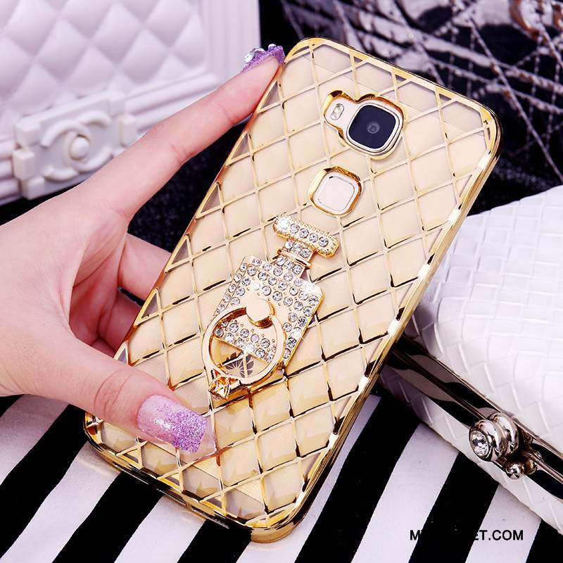 Kuori Huawei G7 Plus Luova Kulta Puhelimen Kuoret, Kotelo Huawei G7 Plus Pehmeä Neste Ohut Ultra