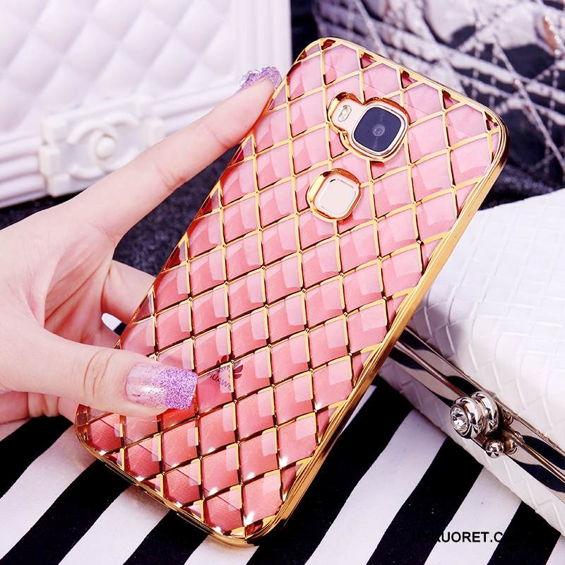 Kuori Huawei G7 Plus Luova Kulta Puhelimen Kuoret, Kotelo Huawei G7 Plus Pehmeä Neste Ohut Ultra