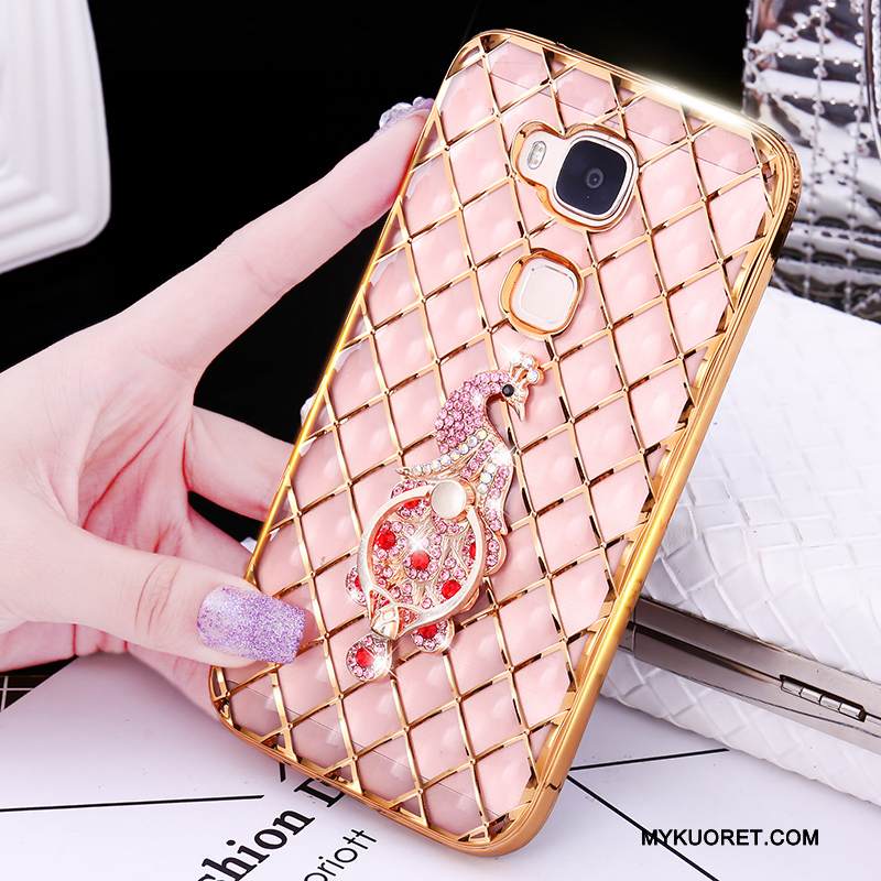 Kuori Huawei G7 Plus Luova Kulta Puhelimen Kuoret, Kotelo Huawei G7 Plus Pehmeä Neste Ohut Ultra