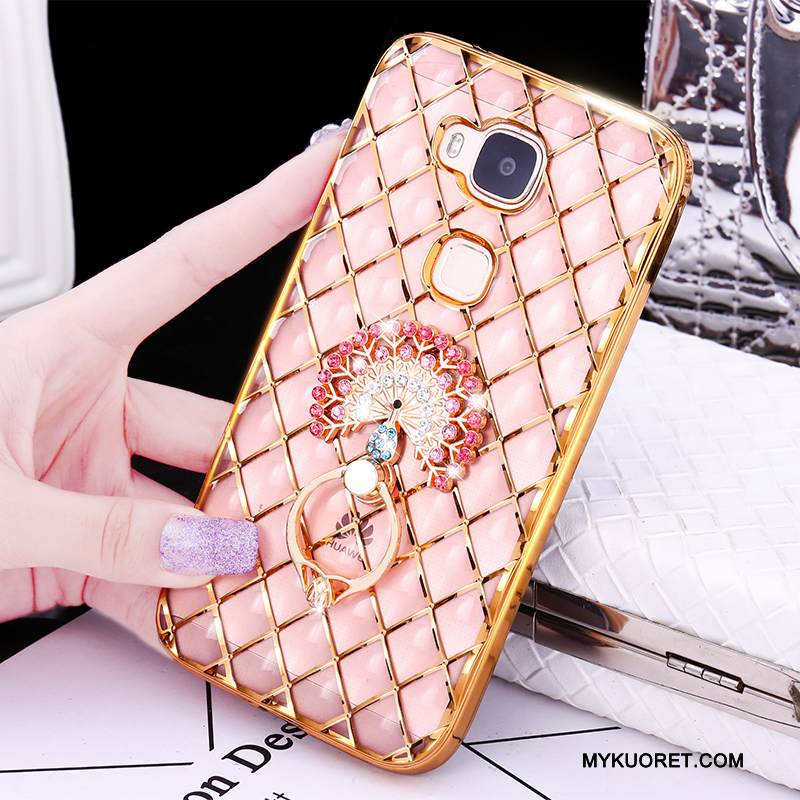 Kuori Huawei G7 Plus Luova Kulta Puhelimen Kuoret, Kotelo Huawei G7 Plus Pehmeä Neste Ohut Ultra