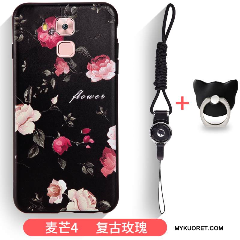 Kuori Huawei G7 Plus Luova Puhelimen Kuoret Musta, Kotelo Huawei G7 Plus Suojaus Taide Trendi