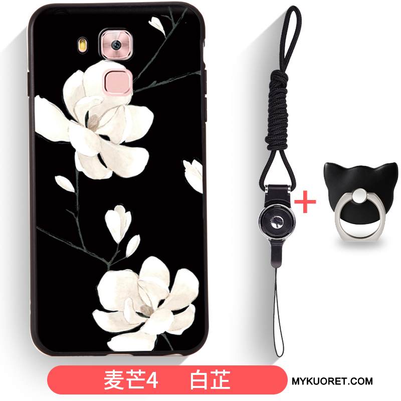 Kuori Huawei G7 Plus Luova Puhelimen Kuoret Musta, Kotelo Huawei G7 Plus Suojaus Taide Trendi