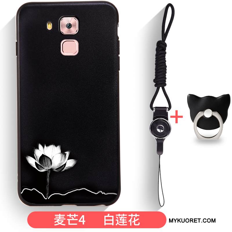 Kuori Huawei G7 Plus Luova Puhelimen Kuoret Musta, Kotelo Huawei G7 Plus Suojaus Taide Trendi