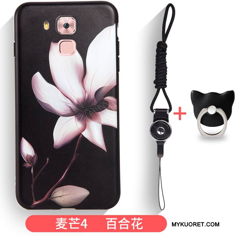 Kuori Huawei G7 Plus Luova Puhelimen Kuoret Musta, Kotelo Huawei G7 Plus Suojaus Taide Trendi