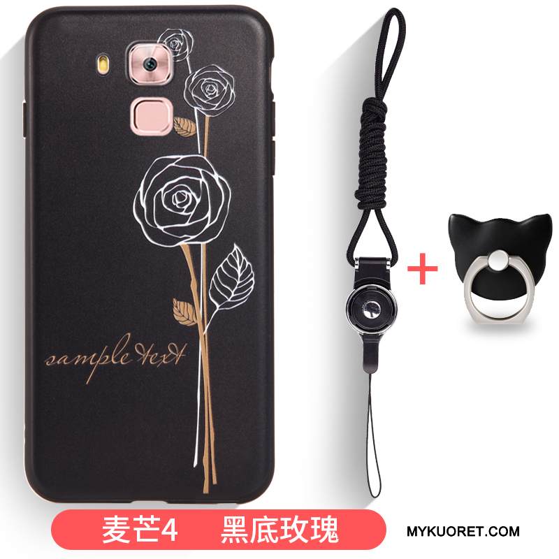 Kuori Huawei G7 Plus Luova Puhelimen Kuoret Musta, Kotelo Huawei G7 Plus Suojaus Taide Trendi