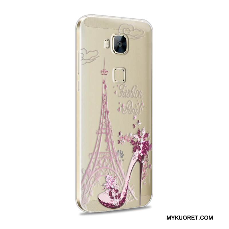 Kuori Huawei G7 Plus Monivärinen Murtumaton Puhelimen Kuoret, Kotelo Huawei G7 Plus Silikoni