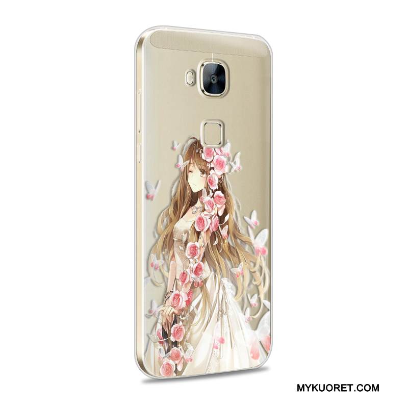 Kuori Huawei G7 Plus Monivärinen Murtumaton Puhelimen Kuoret, Kotelo Huawei G7 Plus Silikoni