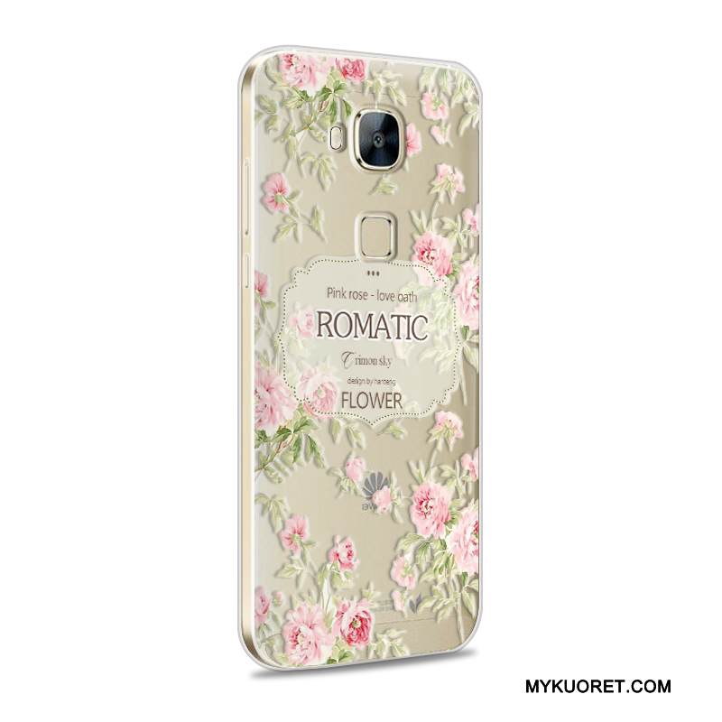 Kuori Huawei G7 Plus Monivärinen Murtumaton Puhelimen Kuoret, Kotelo Huawei G7 Plus Silikoni