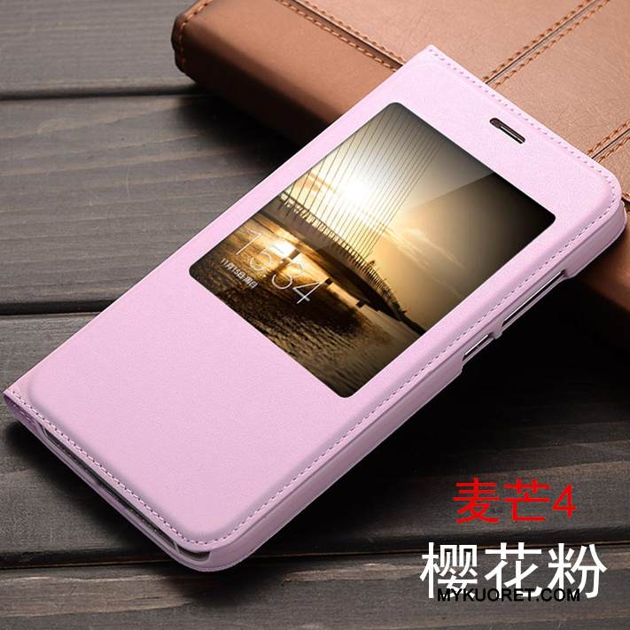 Kuori Huawei G7 Plus Nahka Murtumaton Puhelimen Kuoret, Kotelo Huawei G7 Plus Suojaus Kulta