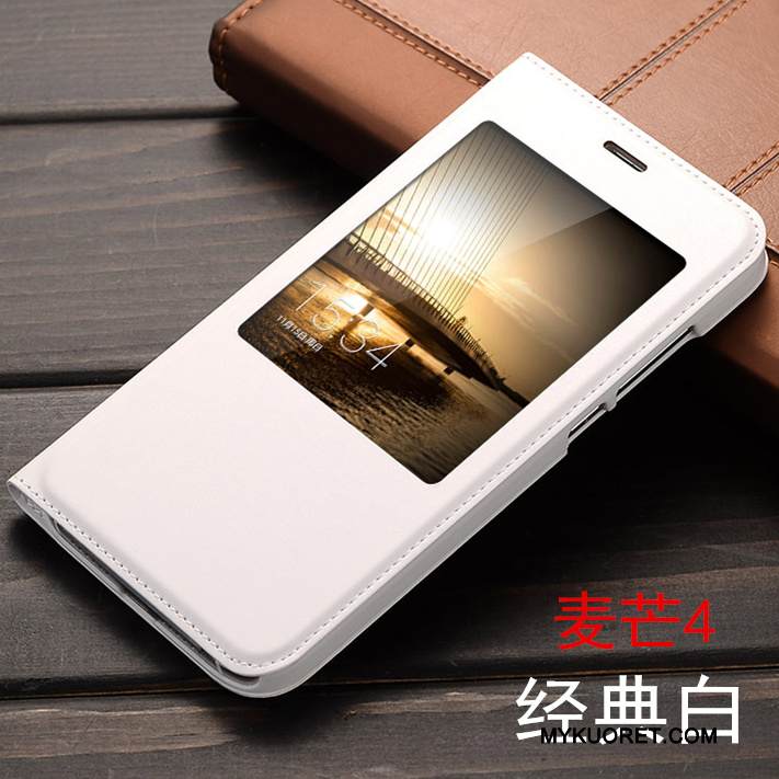 Kuori Huawei G7 Plus Nahka Murtumaton Puhelimen Kuoret, Kotelo Huawei G7 Plus Suojaus Kulta