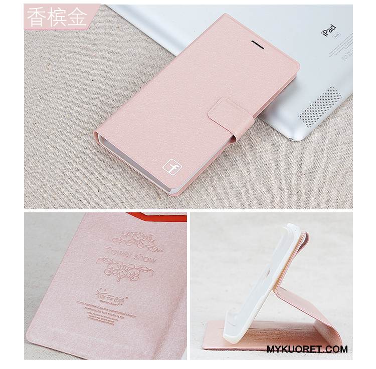 Kuori Huawei G7 Plus Nahka Puhelimen Kuoret Valkoinen, Kotelo Huawei G7 Plus Strassi