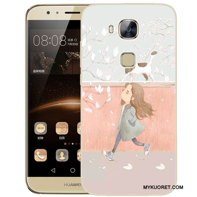 Kuori Huawei G7 Plus Pehmeä Neste Jauhe Puhelimen Kuoret, Kotelo Huawei G7 Plus Silikoni