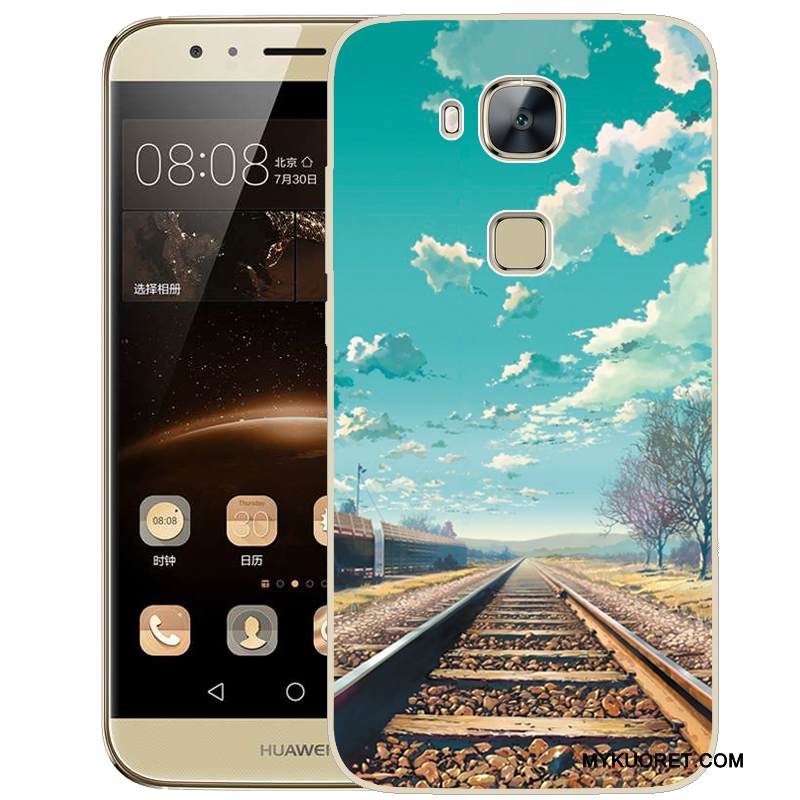 Kuori Huawei G7 Plus Pehmeä Neste Jauhe Puhelimen Kuoret, Kotelo Huawei G7 Plus Silikoni