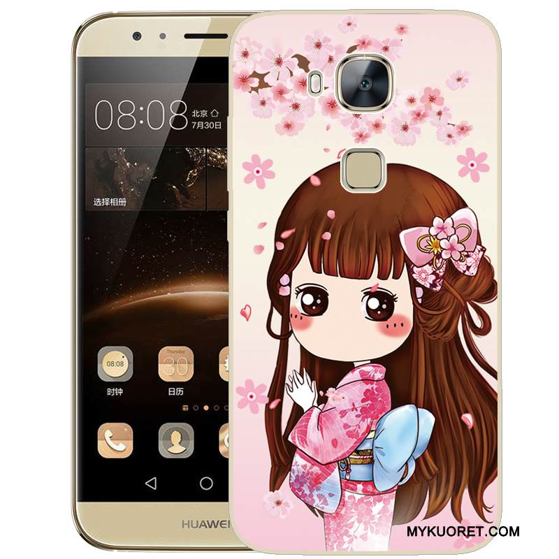 Kuori Huawei G7 Plus Pehmeä Neste Jauhe Puhelimen Kuoret, Kotelo Huawei G7 Plus Silikoni