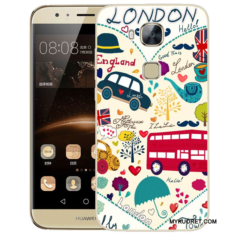 Kuori Huawei G7 Plus Pehmeä Neste Jauhe Puhelimen Kuoret, Kotelo Huawei G7 Plus Silikoni