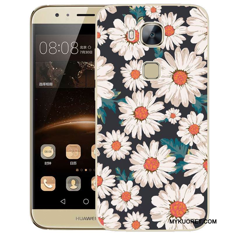 Kuori Huawei G7 Plus Pehmeä Neste Jauhe Puhelimen Kuoret, Kotelo Huawei G7 Plus Silikoni
