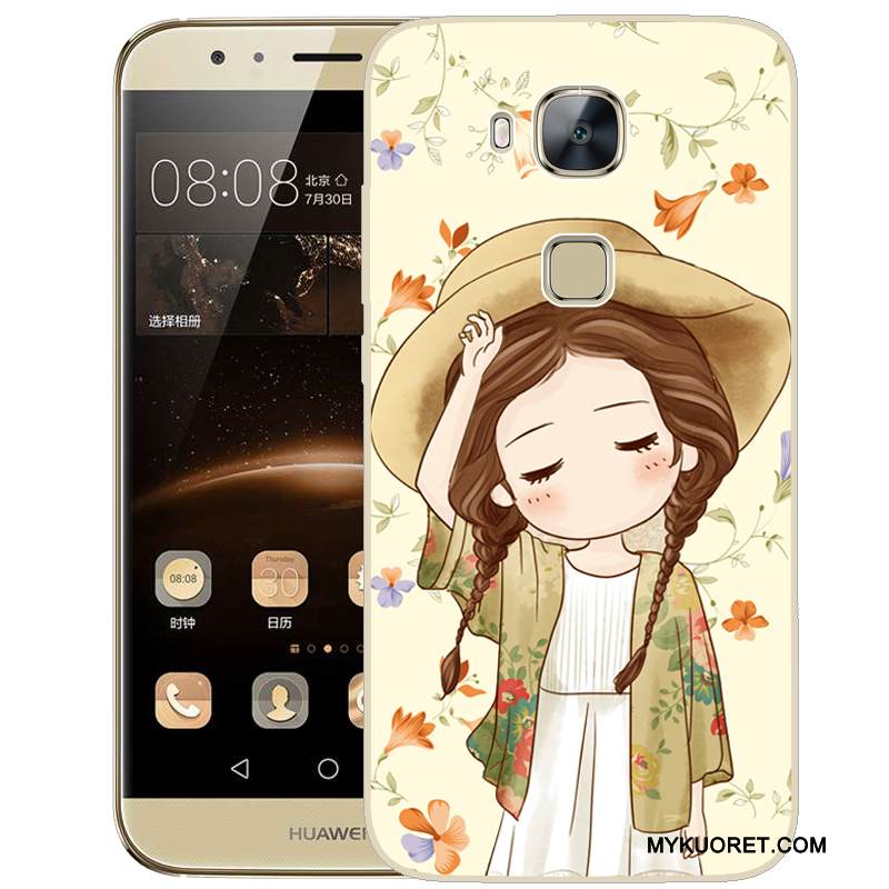 Kuori Huawei G7 Plus Pehmeä Neste Jauhe Puhelimen Kuoret, Kotelo Huawei G7 Plus Silikoni