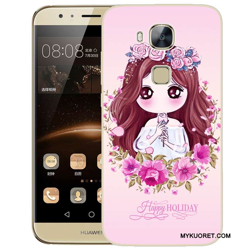 Kuori Huawei G7 Plus Pehmeä Neste Jauhe Puhelimen Kuoret, Kotelo Huawei G7 Plus Silikoni