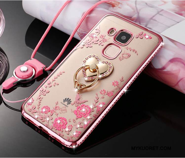 Kuori Huawei G7 Plus Pehmeä Neste Kulta Puhelimen Kuoret, Kotelo Huawei G7 Plus Silikoni