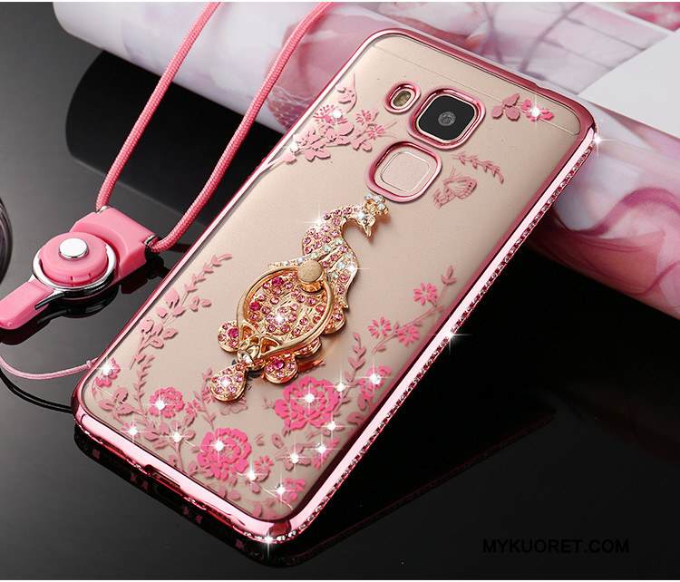 Kuori Huawei G7 Plus Pehmeä Neste Kulta Puhelimen Kuoret, Kotelo Huawei G7 Plus Silikoni