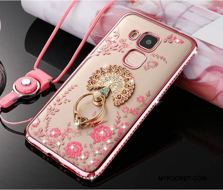 Kuori Huawei G7 Plus Pehmeä Neste Kulta Puhelimen Kuoret, Kotelo Huawei G7 Plus Silikoni