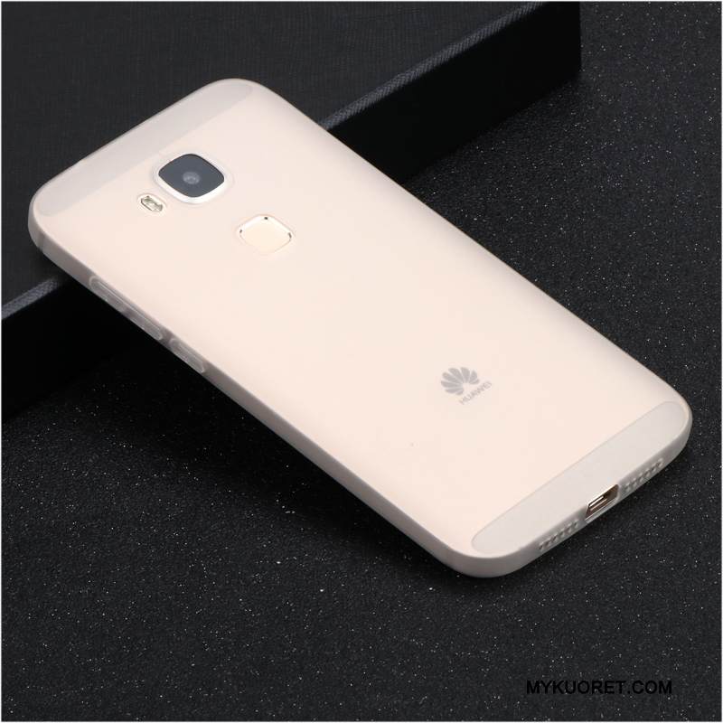 Kuori Huawei G7 Plus Pehmeä Neste Murtumaton Trendi, Kotelo Huawei G7 Plus Suojaus Puhelimen Kuoret Punainen