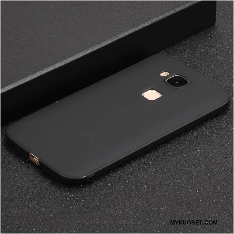 Kuori Huawei G7 Plus Pehmeä Neste Murtumaton Trendi, Kotelo Huawei G7 Plus Suojaus Puhelimen Kuoret Punainen